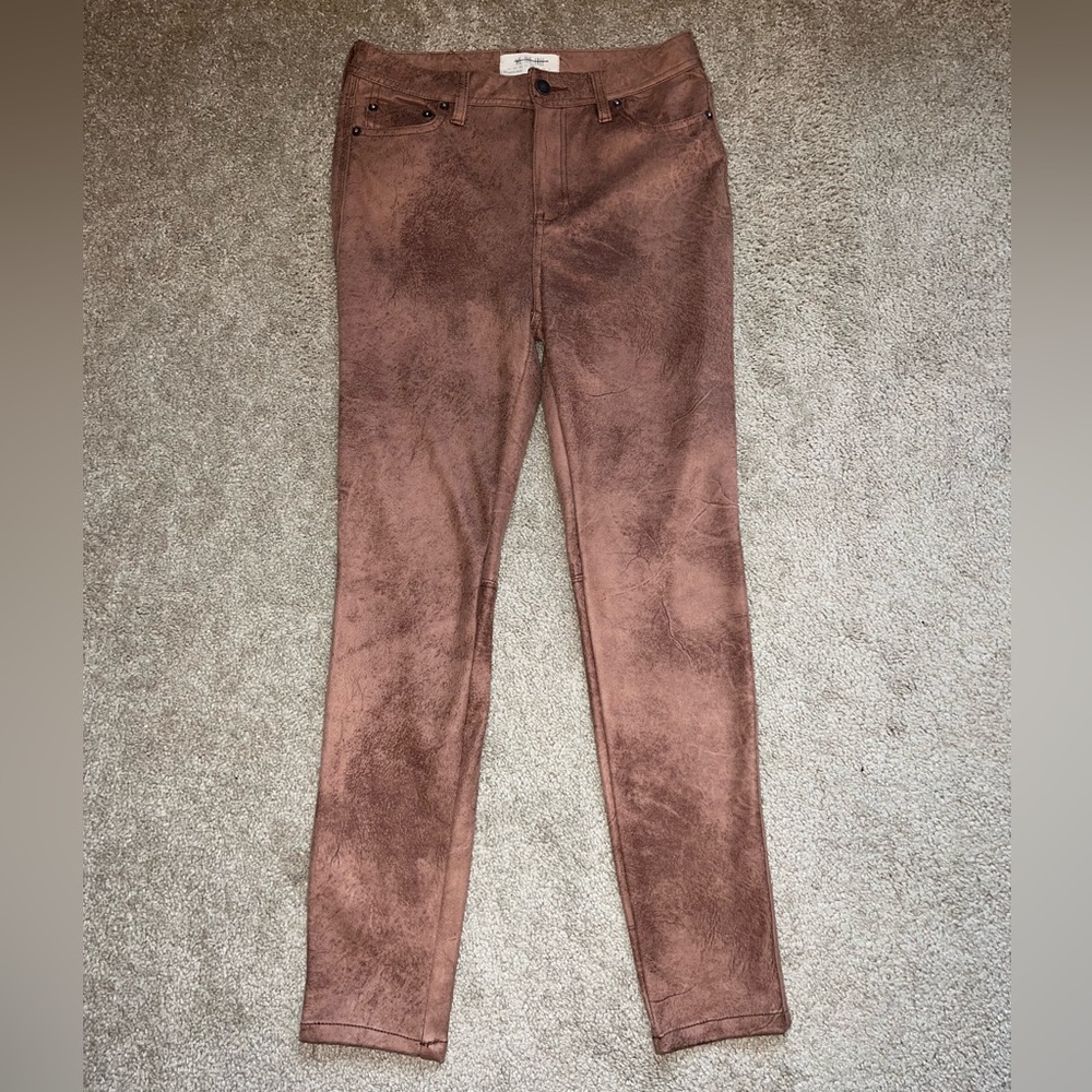We The Free by Free People Suede-like Pull on Pants